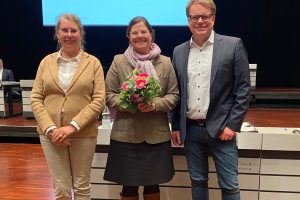 v. l. Annette Schütze, Dr. Christina Rentzsch und Christoph Bratmann