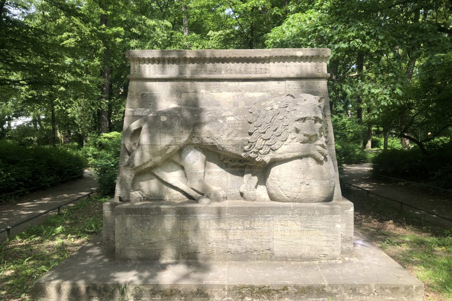 Kolonialdenkmal in der Jasperallee