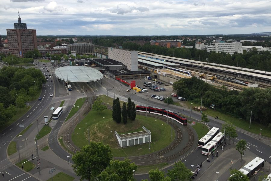 Areal um den Hauptbahnhof